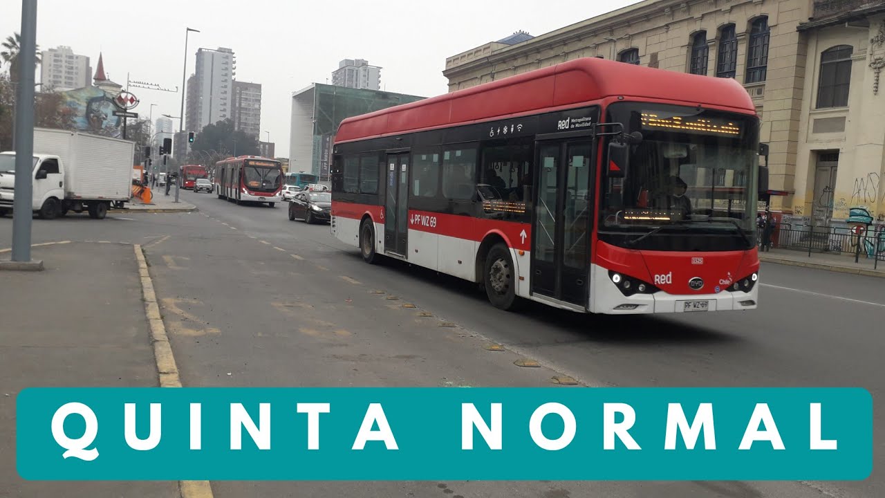 Compilado de Buses Red: Metro Quinta Normal.