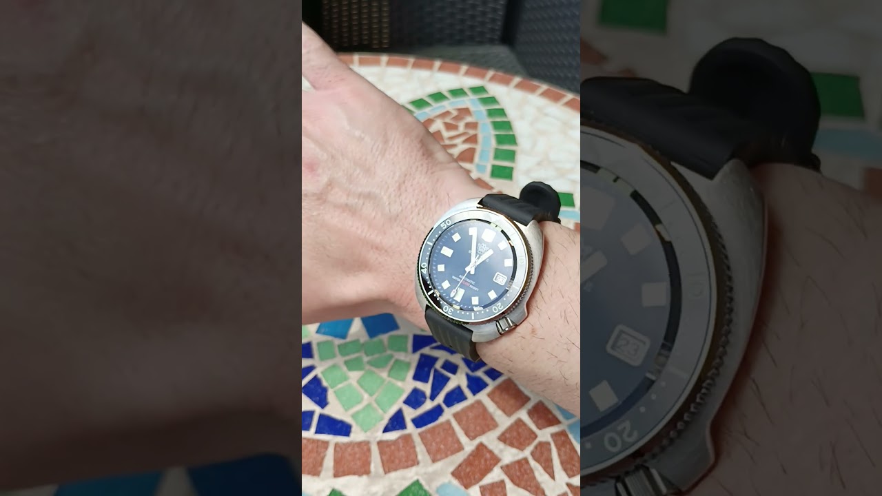 Steeldive sd 1980 Captain Willard HM waffle strap