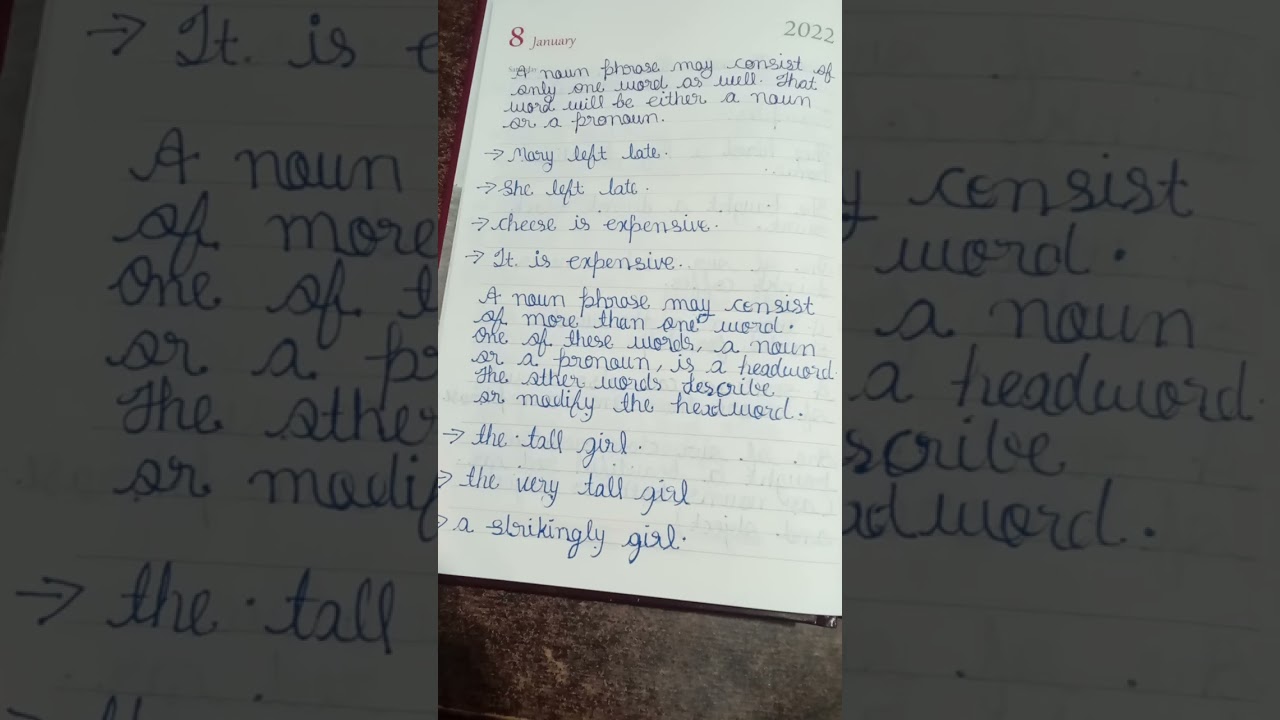 To easily understood that phrase definition and example of noun phrase 