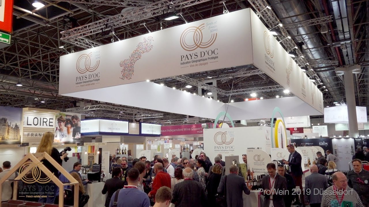 Video stand Pays D'Oc - ProWein 2019 D&uuml;sseldorf - iStandVideo