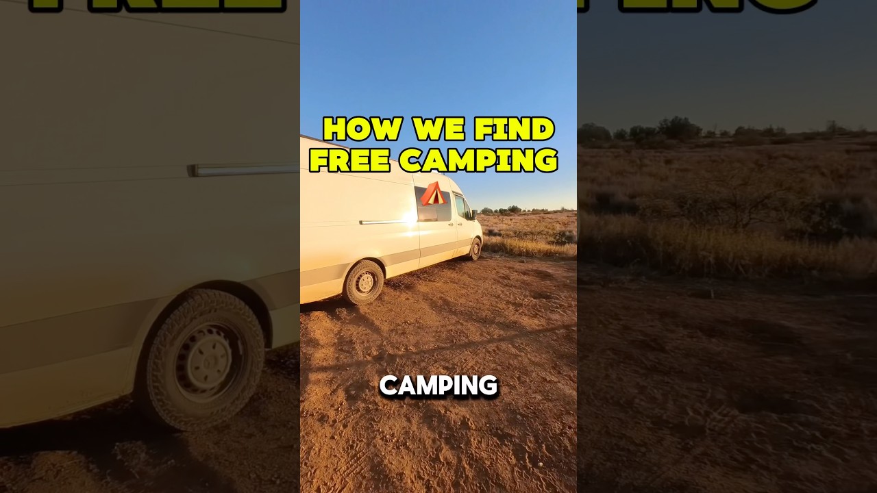 How vanlifer find free camping #vanlife #vanlifefamily #vanlifewithkids #vanlifejourney