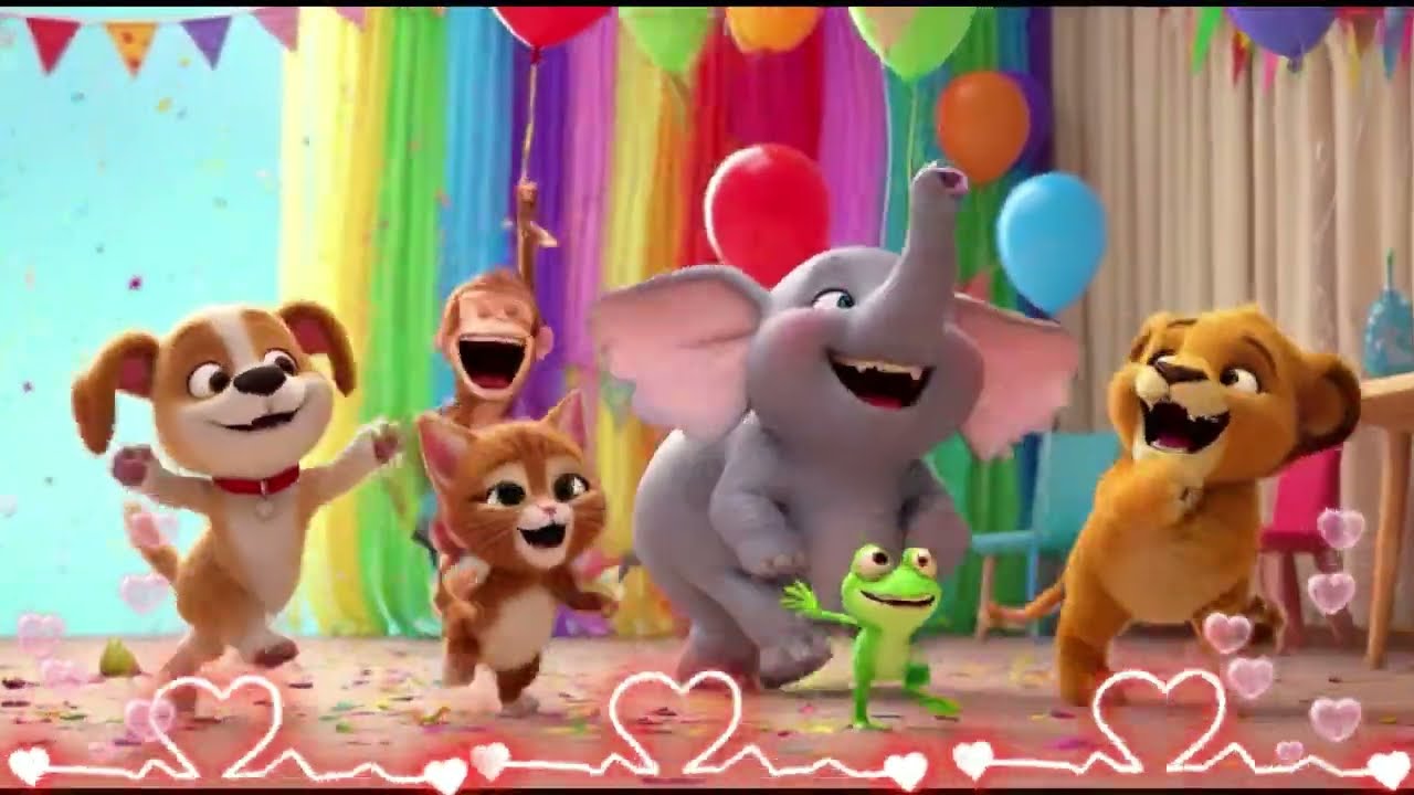 Animal Dance Song for Kids | Fun Animal Song | Kids Songs | Baby Songs