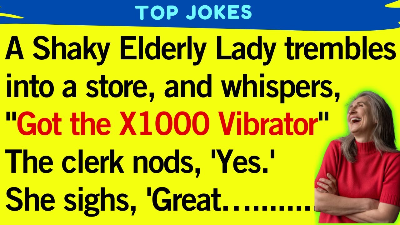 Elderly Lady&rsquo;s Unexpected Request &ndash; Hilarious Twist! Best  Funny Dad Jokes!