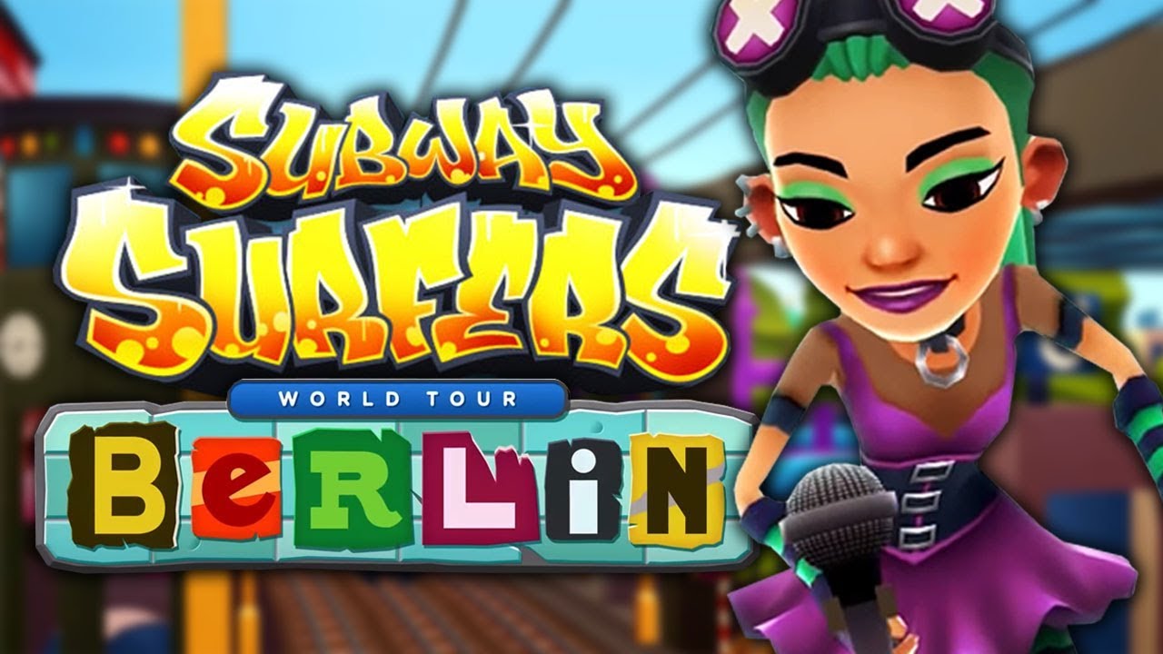 Subway Surfers Berlin com a rockeira Nina
