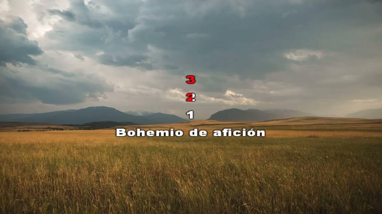 Karaoke Bohemio de afición - Vicente Fernández