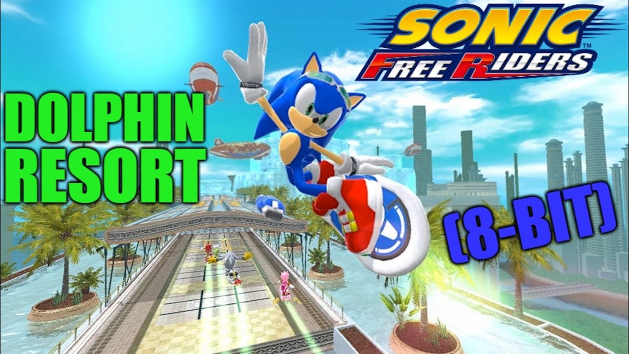 Sonic Free Riders - Dolphin Resort (8-bit)