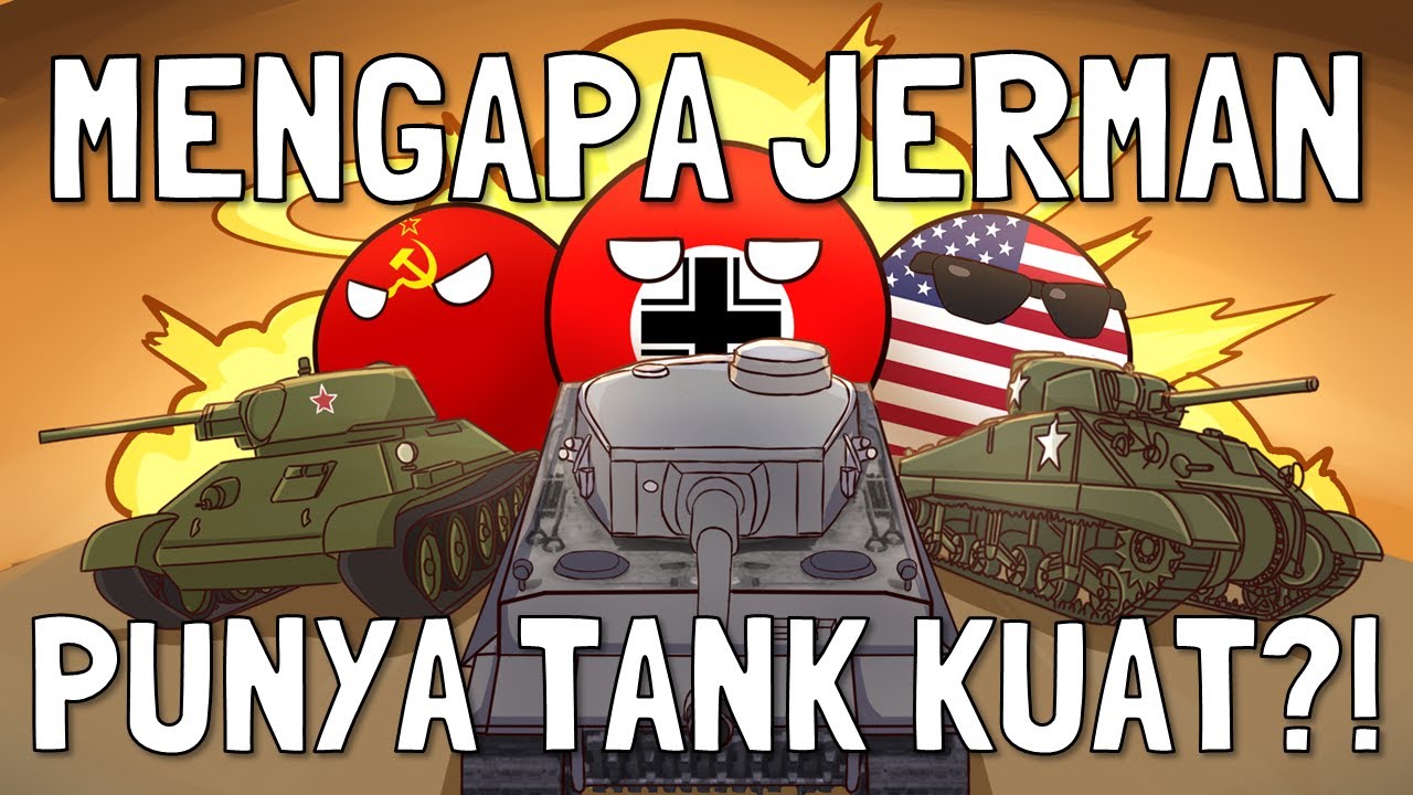 Mengapa Tank Jerman Lebih Kuat Dibandingkan Tank Negara Lain?!