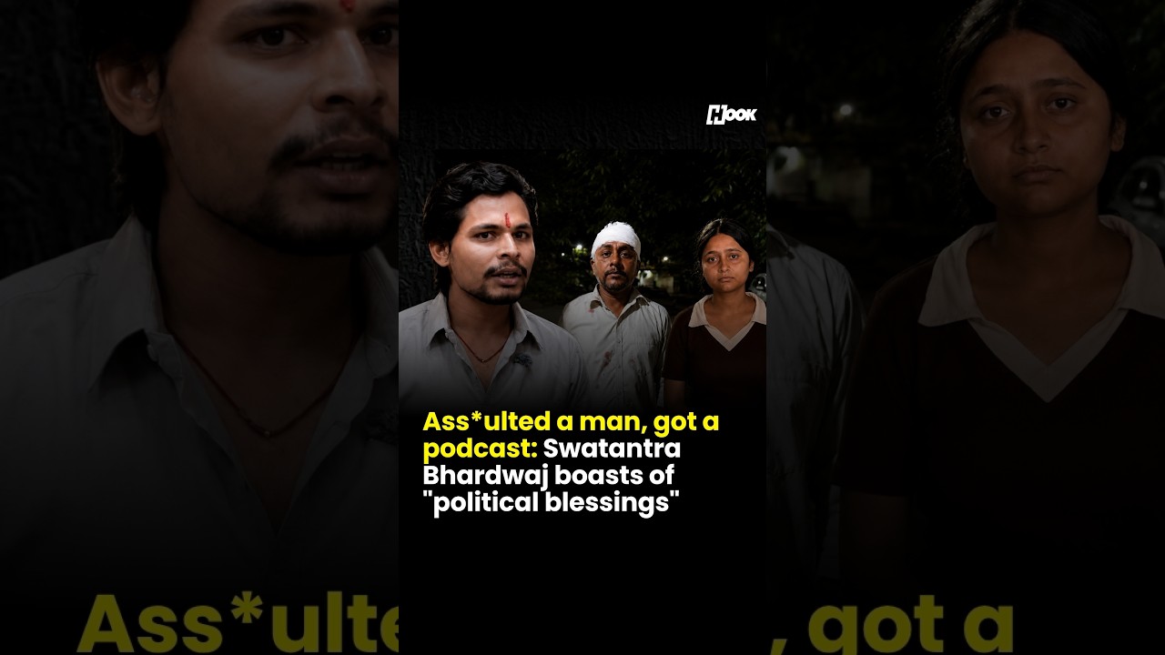 Ass*ulted a man, got a podcast: Swatantra Bhardwaj boasts of 