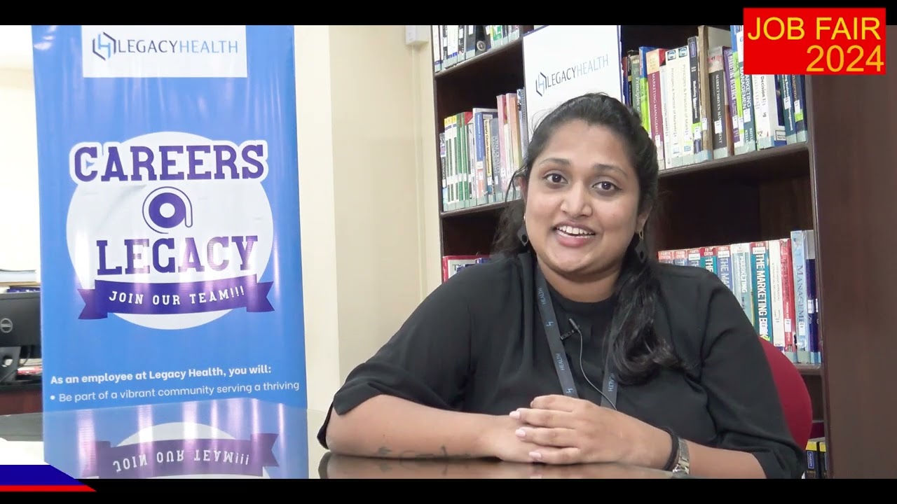 Legacy Health at BMS Job Fair 2024 held on 28th May 2024 | BMS 