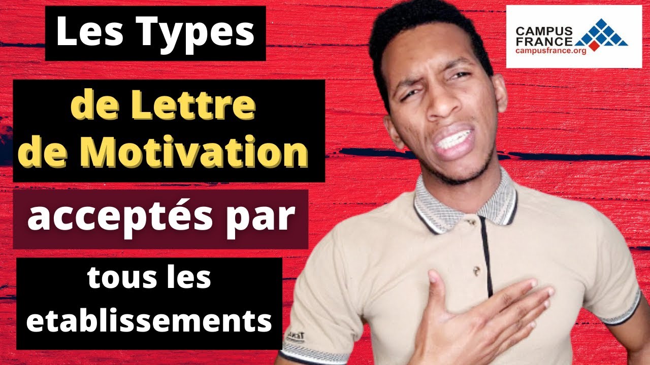 Campus France : Exemple de lettre de motivation : Comment écrire une lettre de motivation EXEMPLAIRE