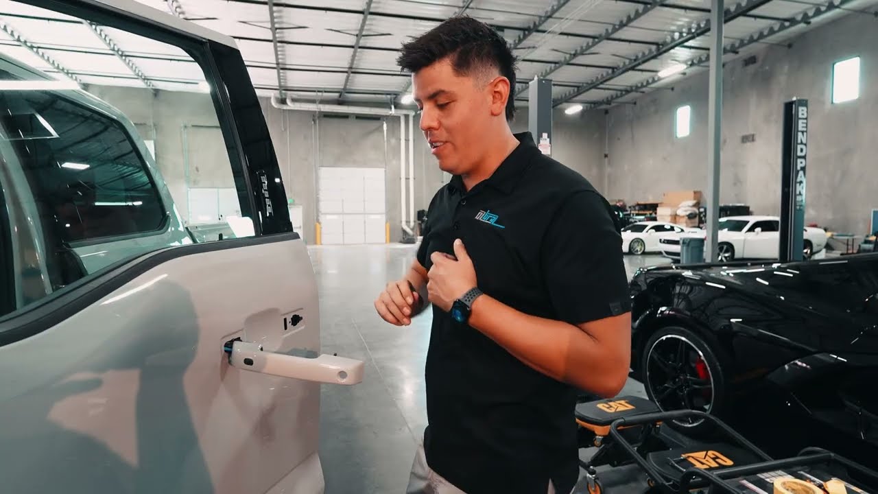 How To Remove Driver Door Handle On A 2023 Ford Raptor R