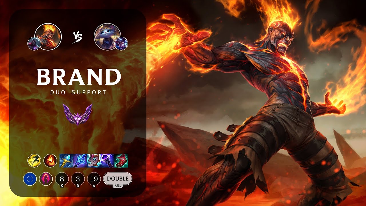 Brand Support vs Yuumi - EUW Master Patch 13.24