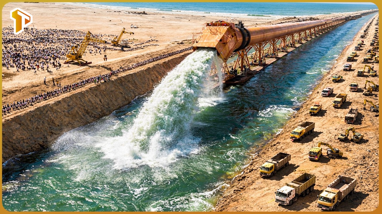 Egypt Is Splitting the Sahara to Build a Massive River That Could Change Everything