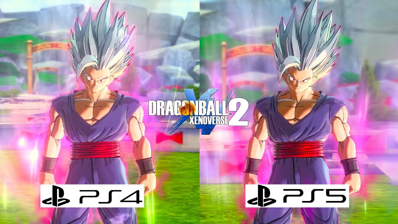Dragon Ball Xenoverse 2 PS4 vs PS5 Graphics Comparison (Next Gen Update)