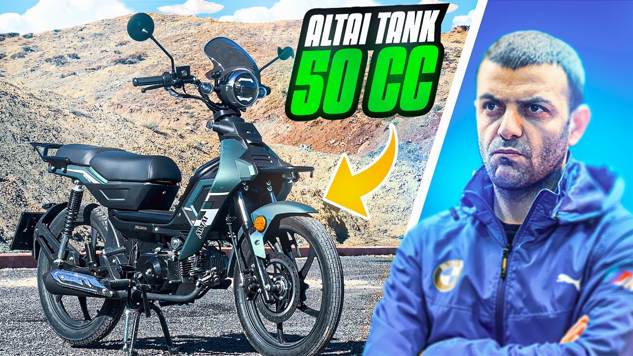 Araba ehliyeti ile kullanılan motor | Altai Tank 50 Cub motosiklet inceleme | Kolaçan