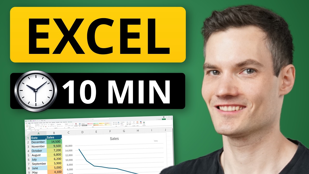 How to Use Excel (Beginner Tutorial)