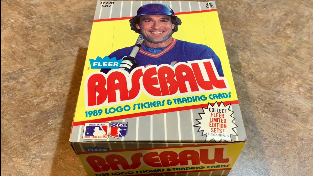 THE SEARCH FOR BILLY RIPKEN F@€# FACE ERROR CARD. 1989 FLEER BOX OPENING (Throwback Thursday)