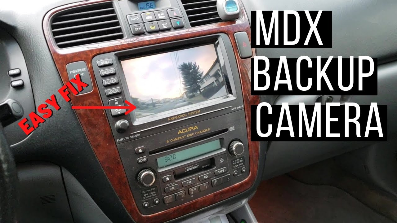 Fixing 2004 Acura MDX Backup Camera | Simple fix