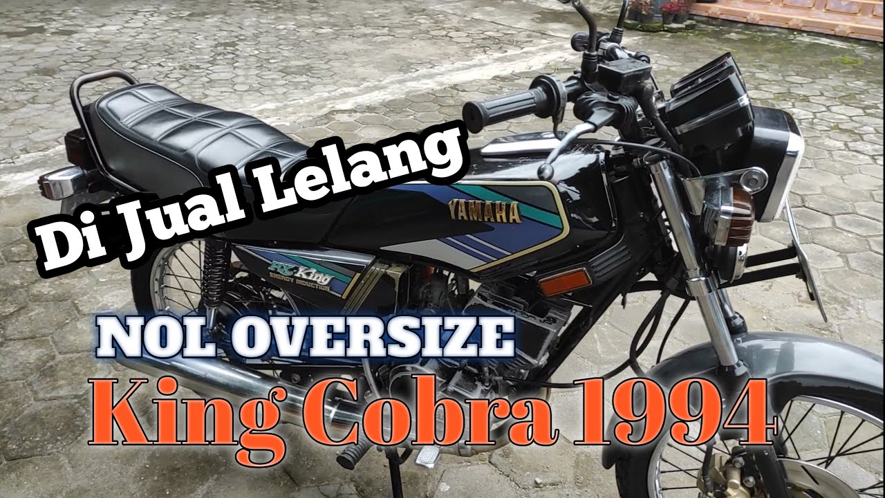 Dijual Rx king Cobra 1994 Original Nol Oversise