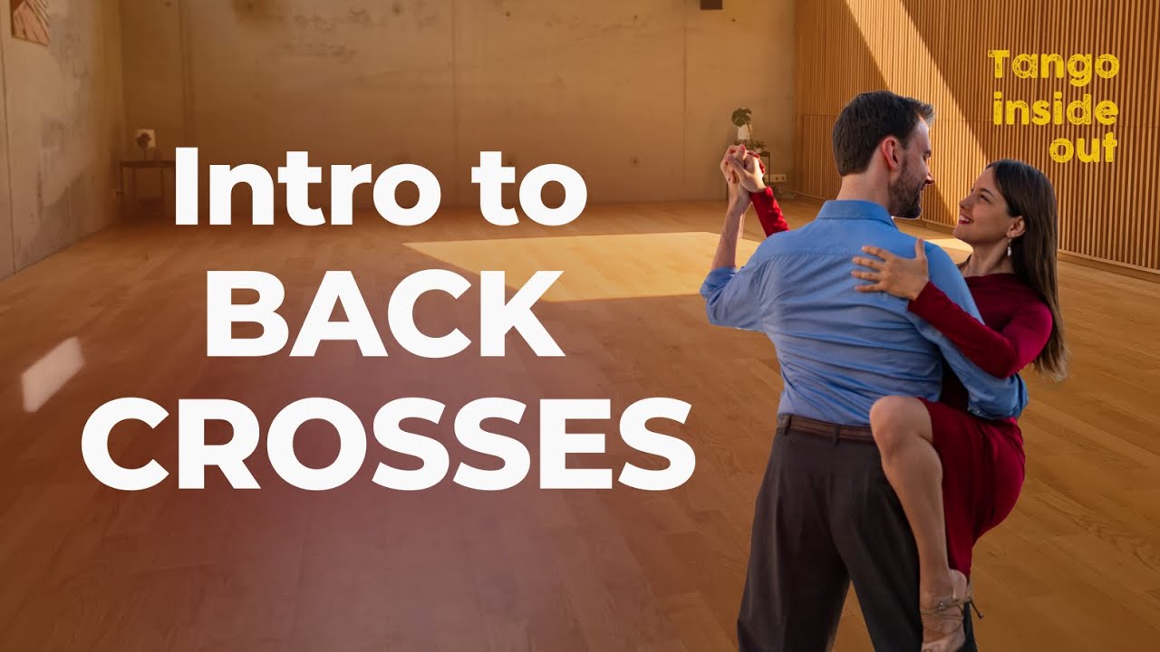 Intro to Back Crosses | 3 Options to get started | Tango Intermediate #dance #tango #tutorial