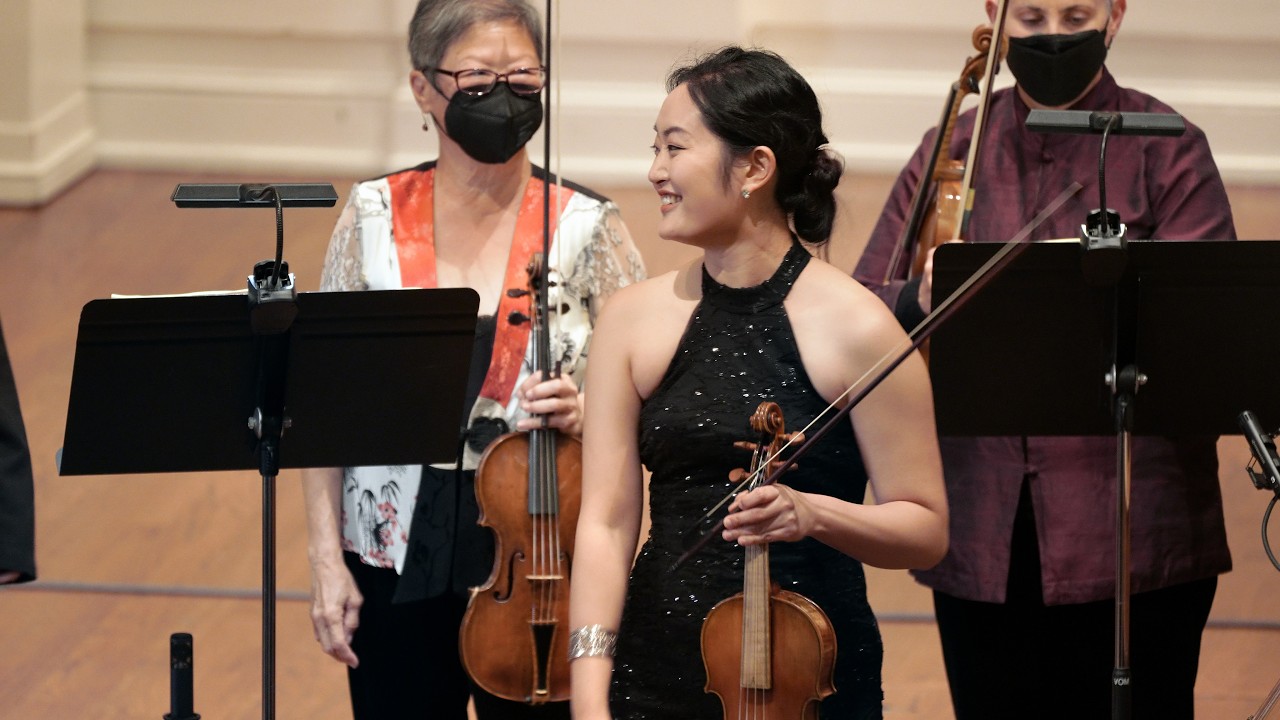 Vivaldi: Violin Concerto in G Minor RV 317, complete, YuEun Kim, baroque violin Voices of Music 8K