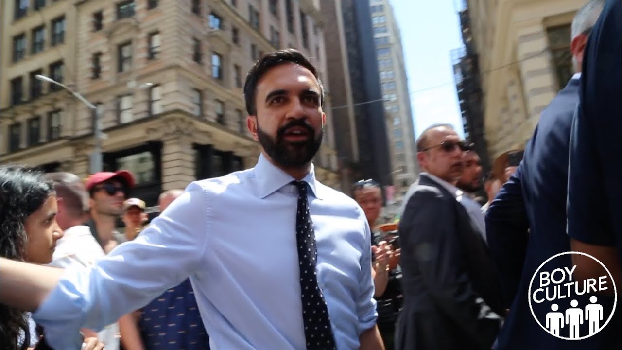 ZOHRAN MAMDANI Greets Ecstatic Voters, Marches with Tish James at NYC Pride
