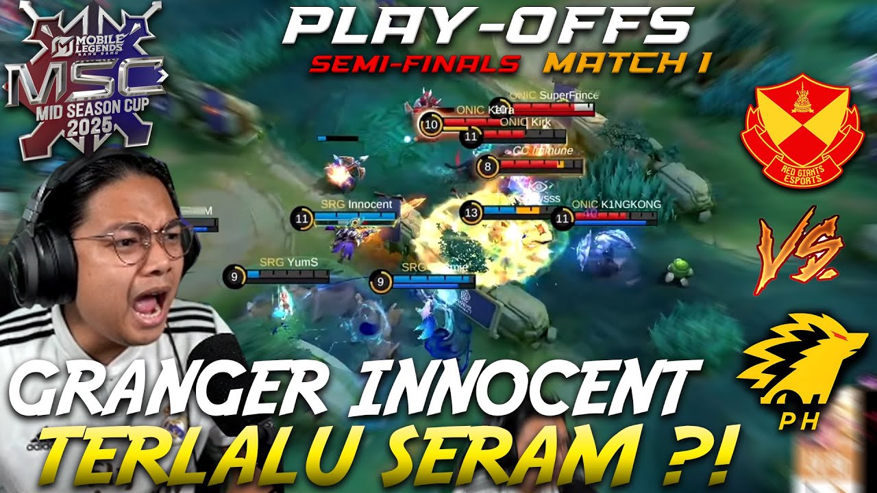 SRG VS ONIC PH MATCH 1 SEMIFINALS PLAYOFFS MSC EWC 2025