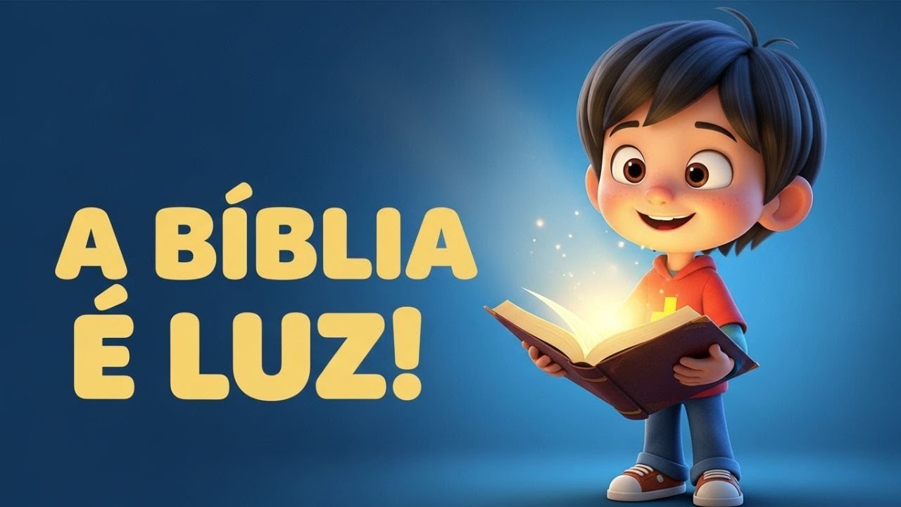 A Palavra de Deus é Luz! ✨ Música Cristã Infantil com Benjamim | Salmo 119:105