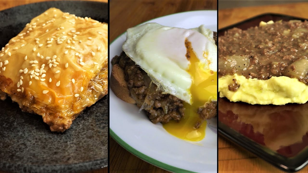 How To Make Savory Minced Beef 3 ways - Classic English Savory Mince
