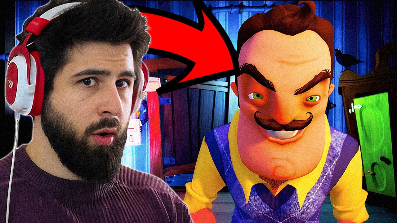 ვიპარები გიჟი მეზობლის სახლში? | Hello Neighbor #1