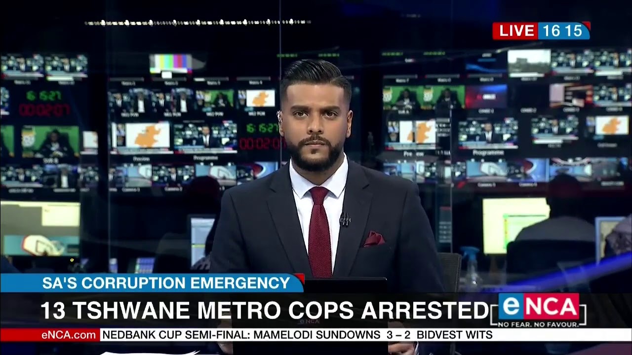 13 Tshwane Metro police officers arrested
