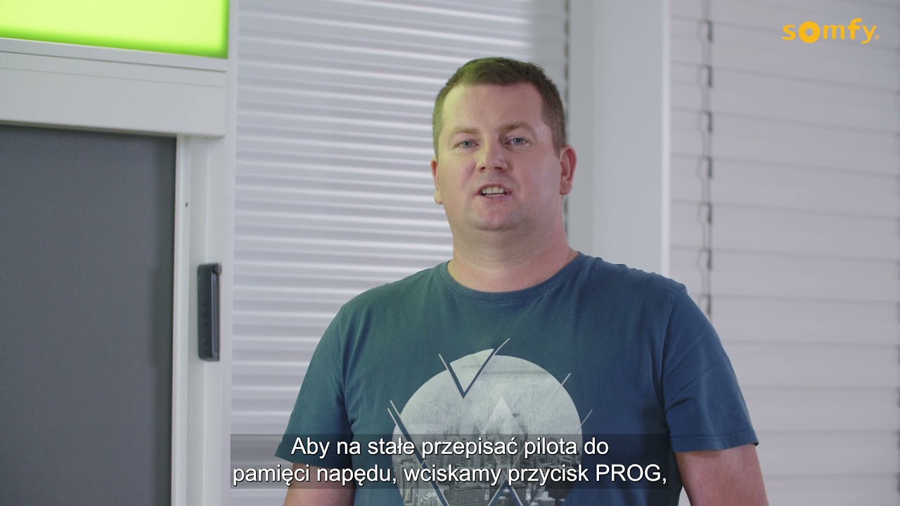 Konfiguracja i programowanie markizy z napędem SUNEA IO I Somfy