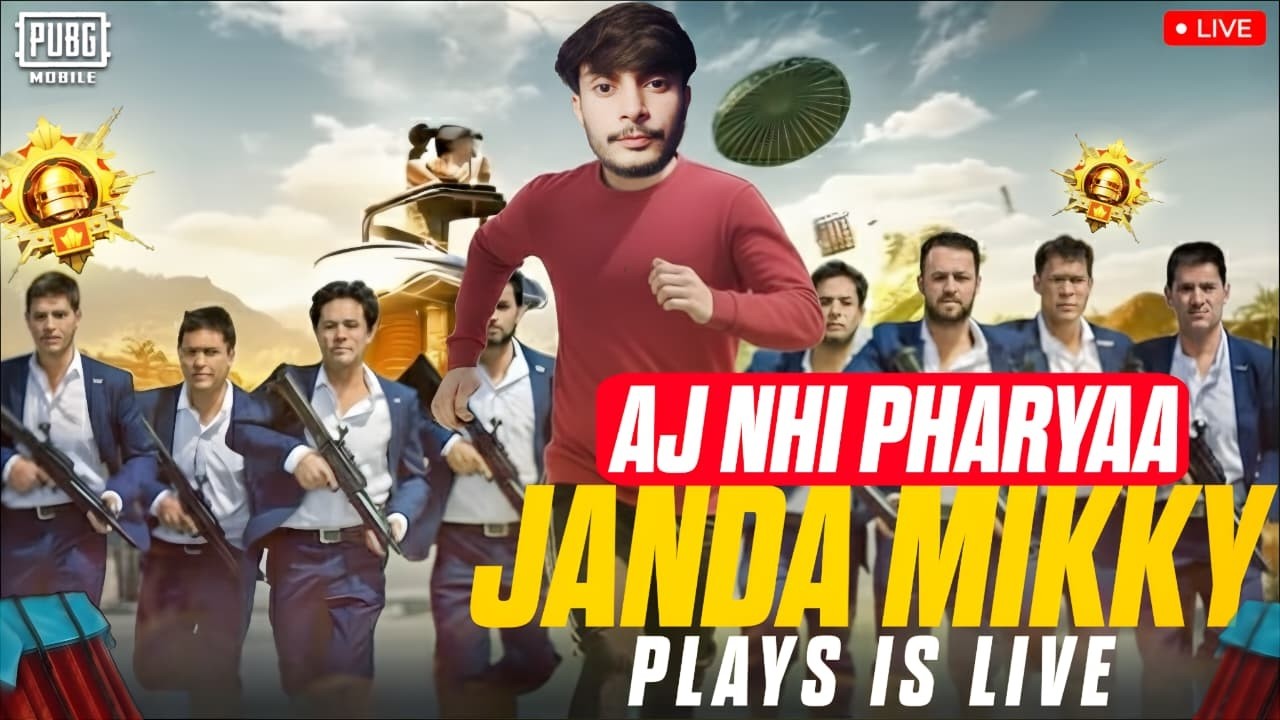 RAMAZAA AYA ROOZA RUKHO JI MHULLANA MIKKY IS LIVE  BGMI/PUBGMOBILE LIVE #bgmi #virlshort #live