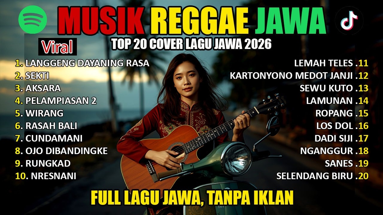 Full Album Lagu Jawa Cover Reggae | Top Lagu Spotify Indonesia 2026 🎧🔥 Kumpulan Musik Cover REGGAE