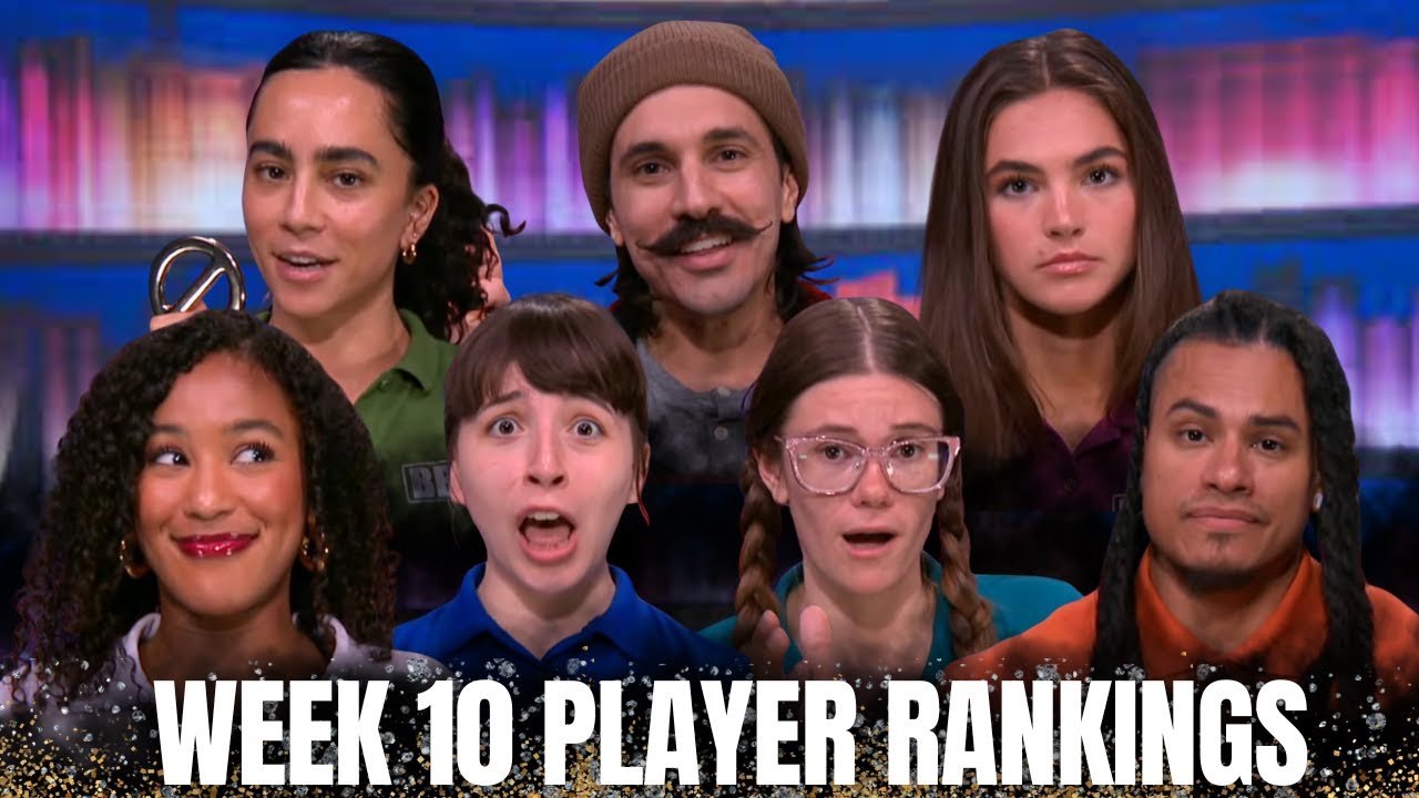 Big Brother 27 Week 10 Player Rankings - BB27