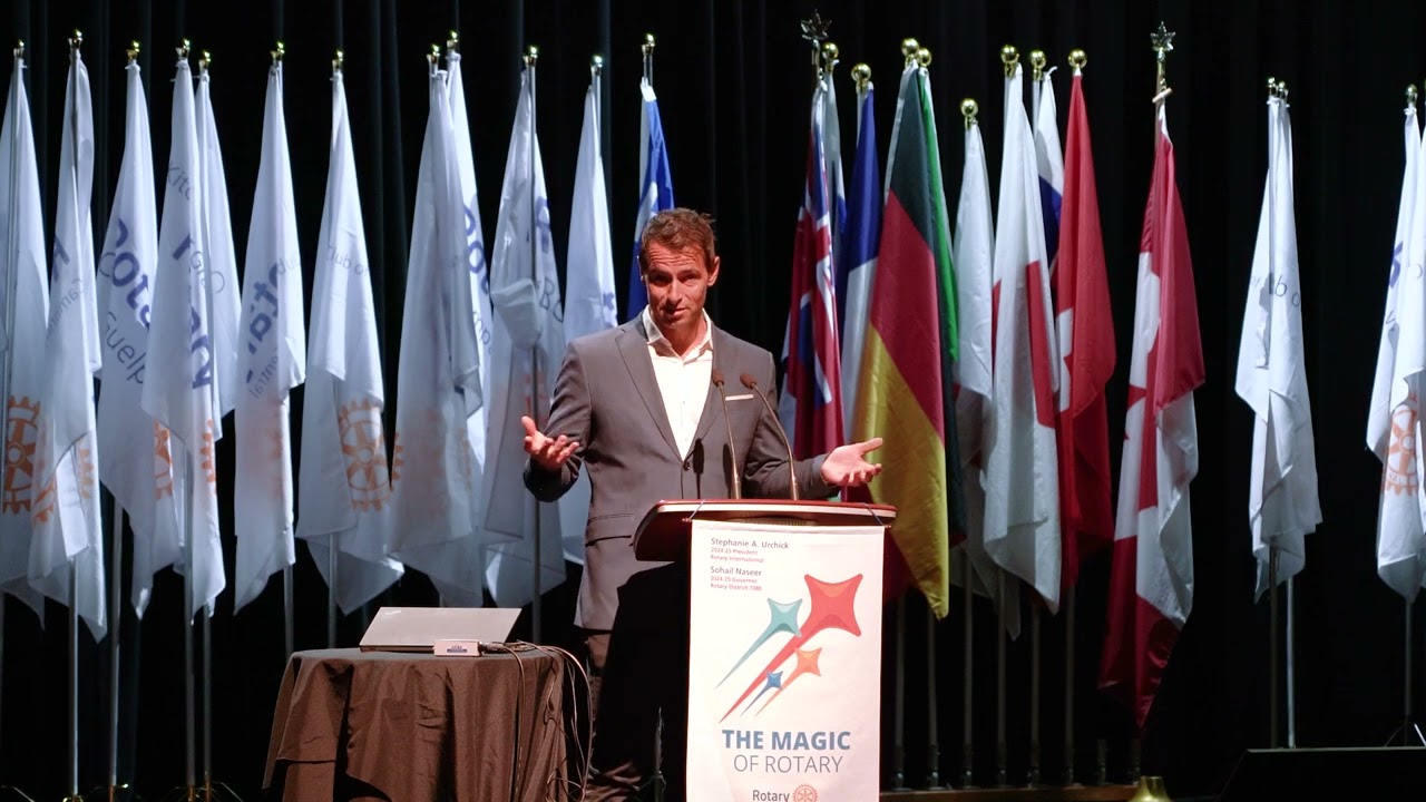 04 Rotary 7080 District Conference 2024 - MP Adam van Koeverden Address