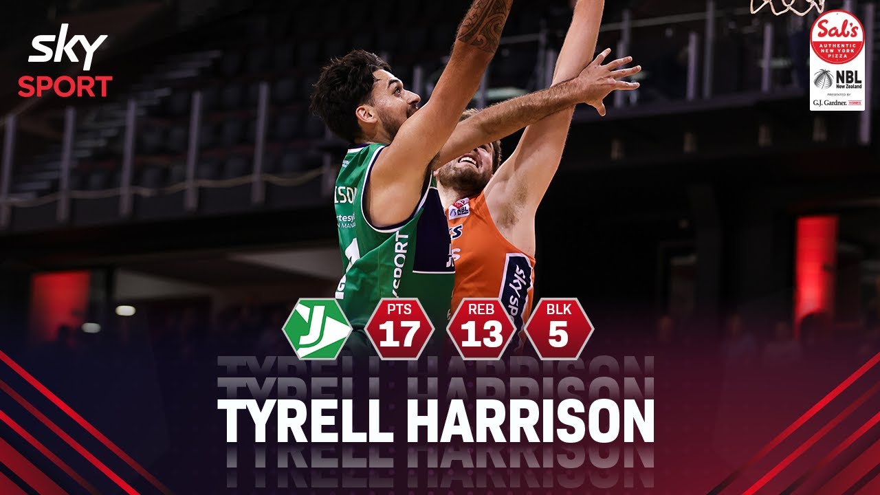 Tyrell Harrison 17 PTS, 13 REB vs. Sharks