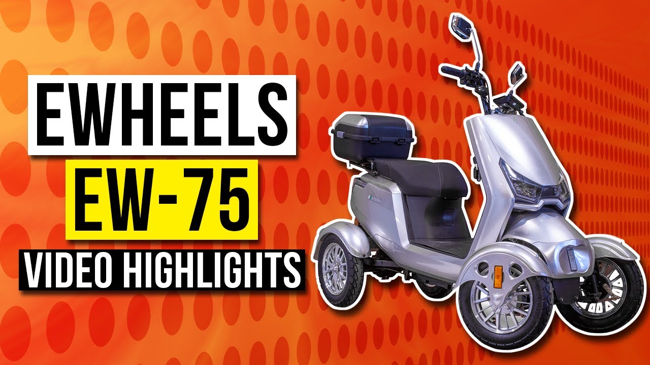 EWheels EW-75 Recreational Scooter [2026]