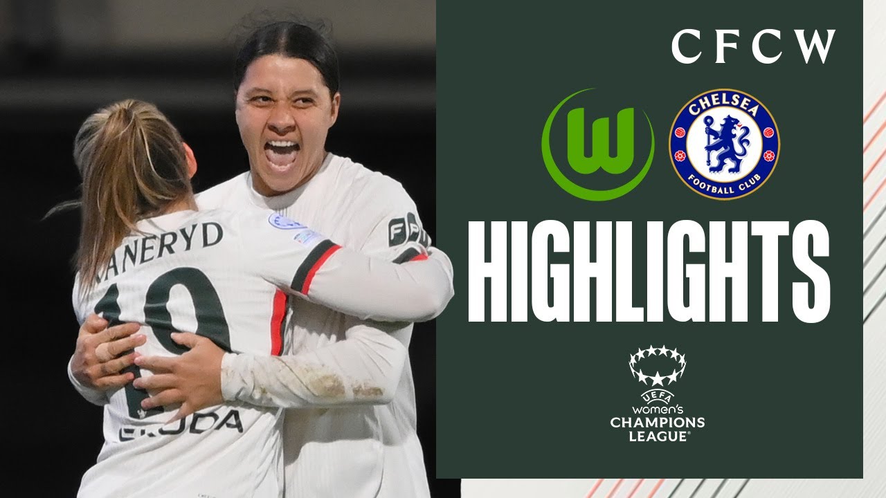 VfL Wolfsburg 1-2 Chelsea Women | HIGHLIGHTS | UWCL 2025/26