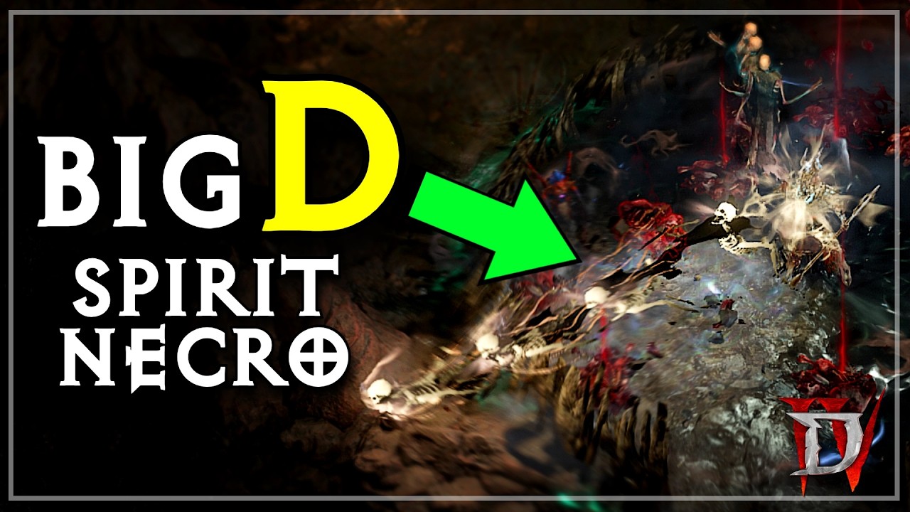 Finally! A Meta DoT Build on Necro! Big D Spirit Necromancer Endgame Guide Diablo 4 Season 14