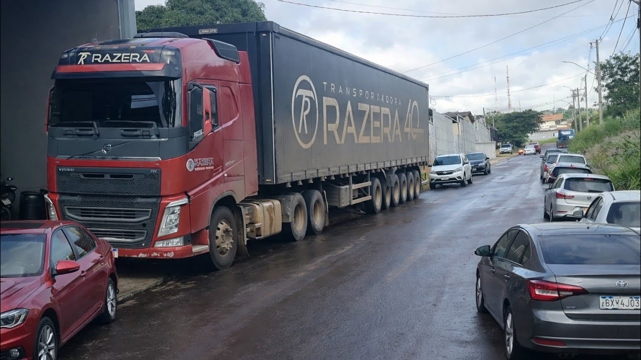 TEM ENTREGAS QUE NÃO DEVERIAM SER FEITAS COM CARRETA🫣 #COLACOMNÓS🚛🚀🌎