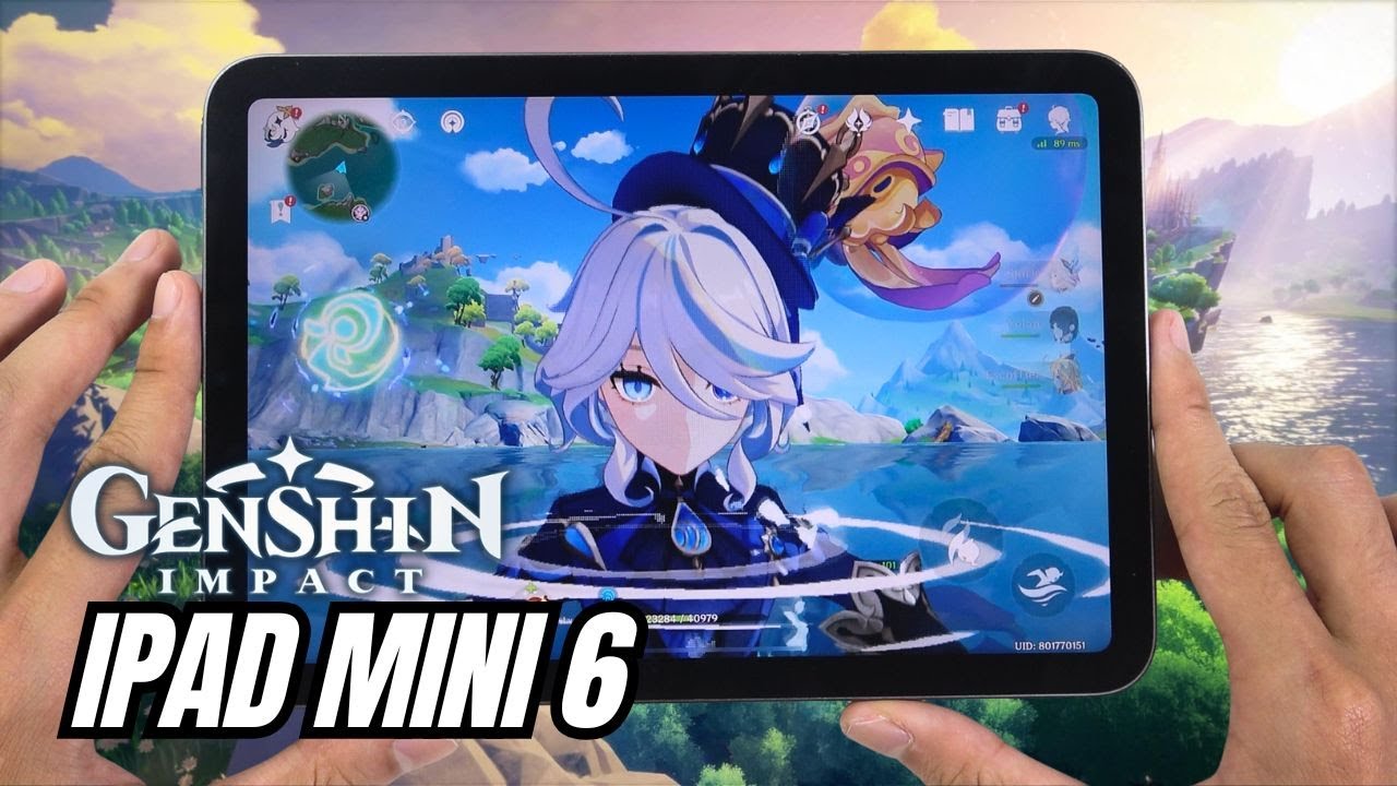 iPad Mini 6 test game Genshin Impact Max Graphics 2025 | Apple A15