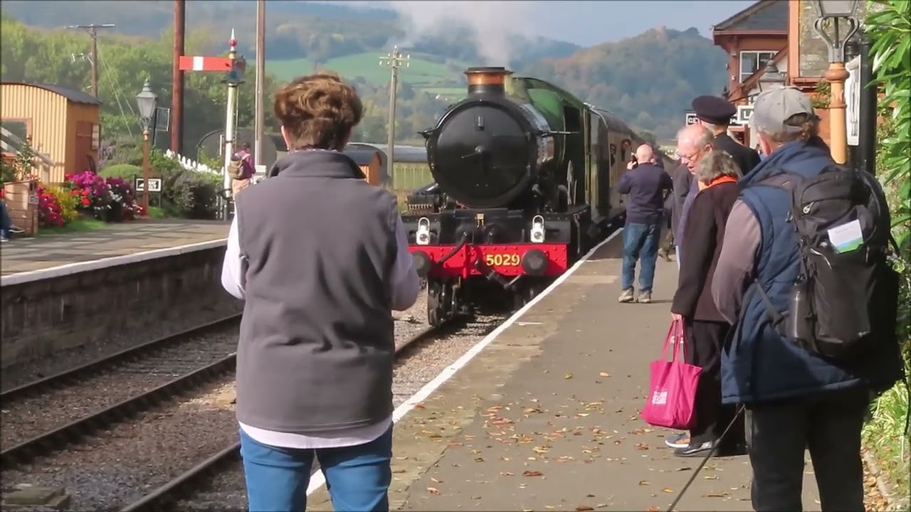 WEST SOMERSET RAILWAY AUTUMN STEAM WEEKEND 2025 FRIDAY MORNING