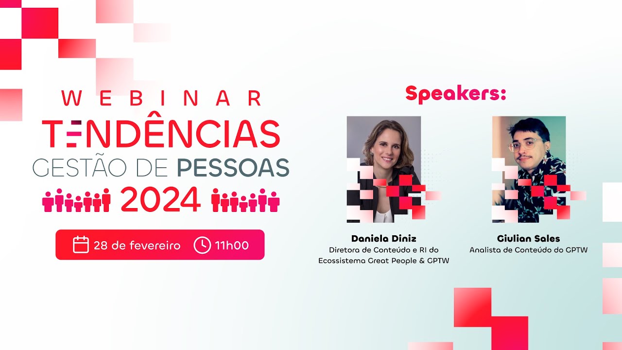 Tendências de Gestão de Pessoas 2024 | WEBINAR