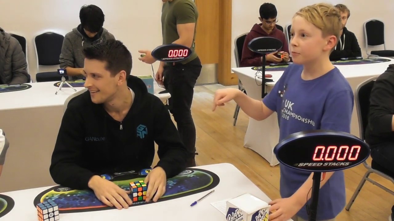 Weston-super-Mare Open 2018 - 3x3x3 Final - Philipp Weyer vs Feliks Zemdegs