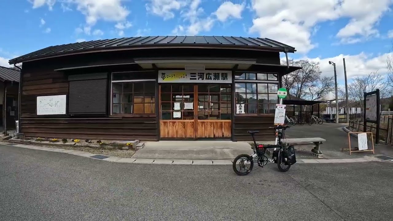 名鉄三河線廃線跡　三河広瀬駅跡付近