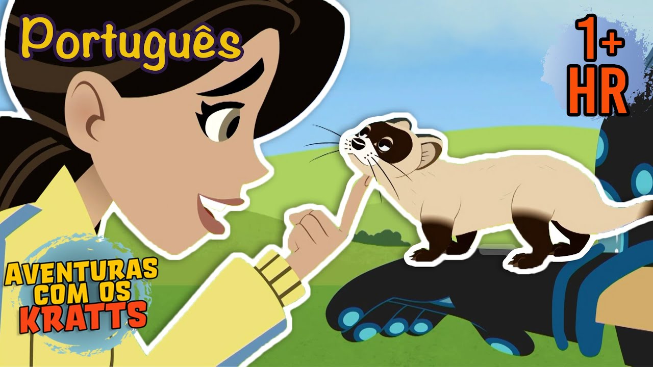 Diversão com furões [episódios completos] Aventuras com os Kratts