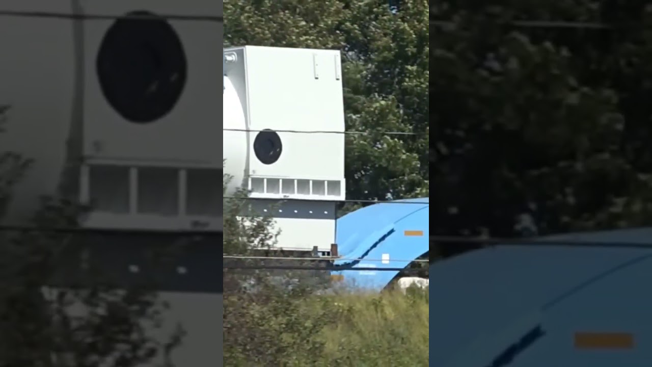 Giant 1 million pound cargo on CSX train Part 2