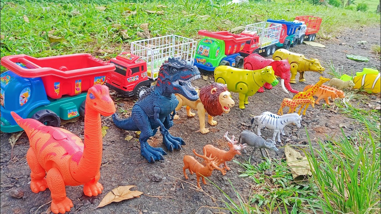 wow,, Truk Oleng Angkut Sapi, Gajah, Titek, Kerbau, Singa, Jerapah, Rusa, Zebra, Harimau, Domba