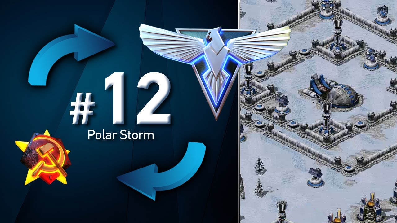 Red Alert 2: [YR] - Allied Flipped Mission 12 (Blind Play-through)